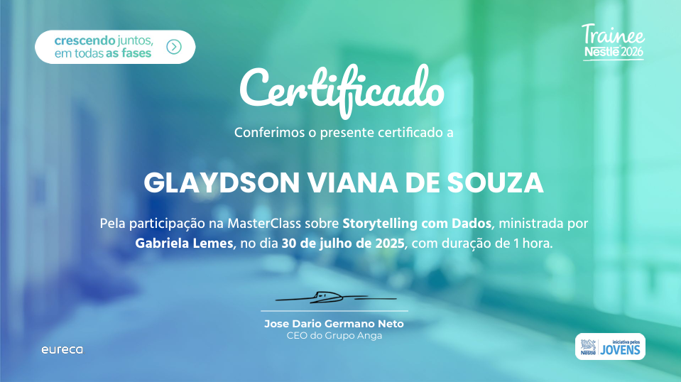 Certificado Power BI